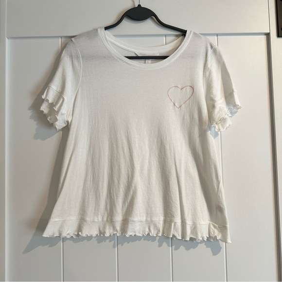 LC BY LAUREN CONRAD Cropped‎ Tee Size M - Picture 1 of 6